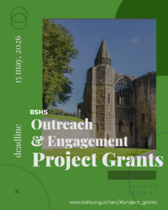 BSHS Outreach & Engagement Project Grants now open
