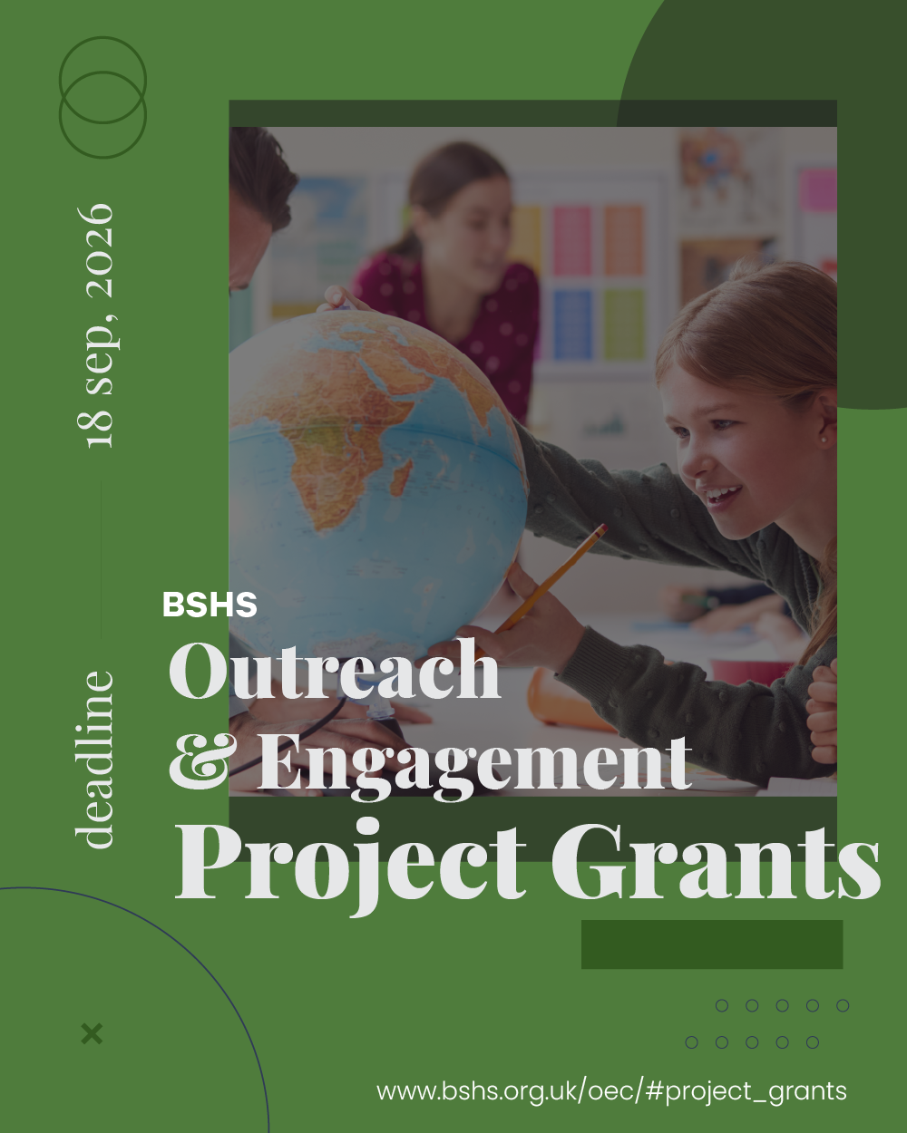 OEC Project Grants – application deadline approaching!